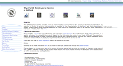 Desktop Screenshot of biophysics.ismb.lon.ac.uk